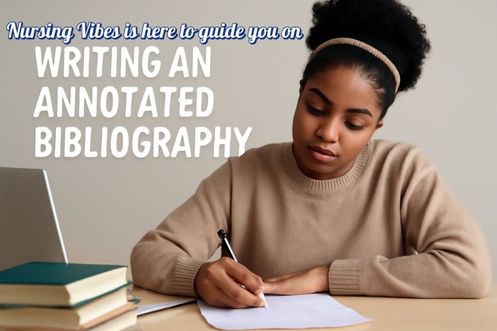 Professional writer providing annotated bibliography writing services.